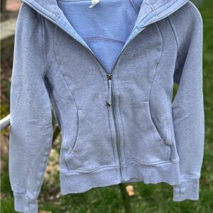 Lululemon scuba full zip hoodie- sz 2